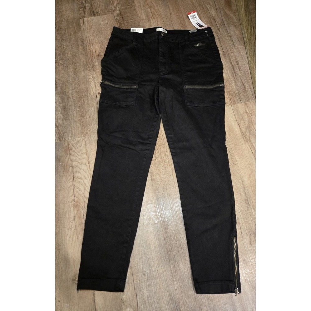 Joie's High Rise Park Skinny Leg Jeans Black NWT Size 14/32